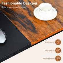 Load image into Gallery viewer, 63 Inch Home Office Computer Desk with Heavy Duty Steel Frame Laptop Desktop Computers Desks Conference Table