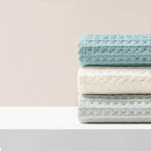 Load image into Gallery viewer, Bamboo Fiber Square Towels Natural Antibacterial Small Face Towels