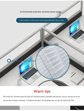 Load image into Gallery viewer, Simple and modern partition screen card holder working position staff office desk and chair combination office furniture