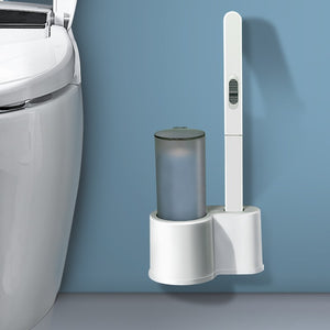 Disposable Toilet Brush 12 Packs Disposable Cleaning Fluid