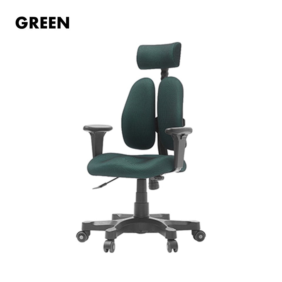 DUO BACK CHAIR (GREEN)