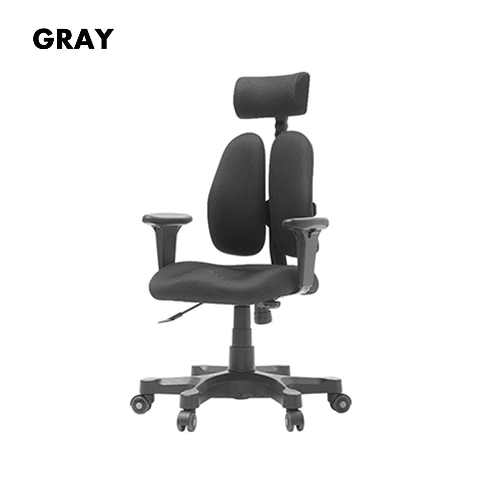 DUO BACK CHAIR(GRAY)