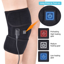 Load image into Gallery viewer, Knee Brace Physiotherapy Heating Therapy Knee Support Brace Arthritis Injury Pain Rheumatism Rehabilitation
