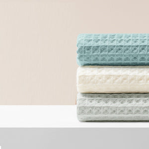 Bamboo Fiber Square Towels Natural Antibacterial Small Face Towels