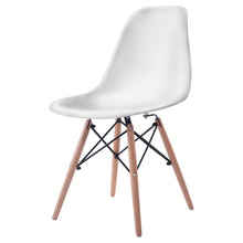 Load image into Gallery viewer, Set of 4 Mid Century Modern Style Dining Side Chair Wood Leg

