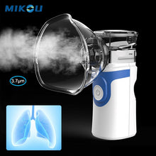 Load image into Gallery viewer, Health Care Inhale Nebulizer Mini Portable Steaming Inhaler For Baby Adult Rechargeable Mesh Atomizer Inalador Nebulizador

