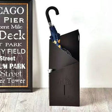 Load image into Gallery viewer, Umbrella stand public hotel lobby home wrought iron storage bucket floor umbrella stand
