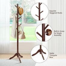 Load image into Gallery viewer, Coat Rack 8 Hooks
