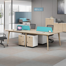 Load image into Gallery viewer, Simple staff desk double staff desk screen booth station
