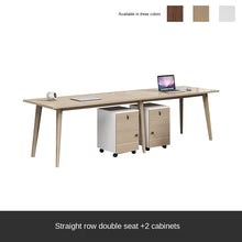 Load image into Gallery viewer, Simple staff desk double staff desk screen booth station
