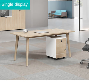 Simple staff desk double staff desk screen booth station