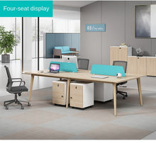 Load image into Gallery viewer, Simple staff desk double staff desk screen booth station

