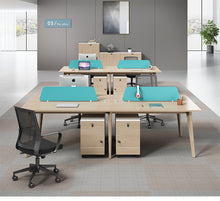 Load image into Gallery viewer, Simple staff desk double staff desk screen booth station
