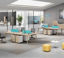 Load image into Gallery viewer, Simple staff desk double staff desk screen booth station
